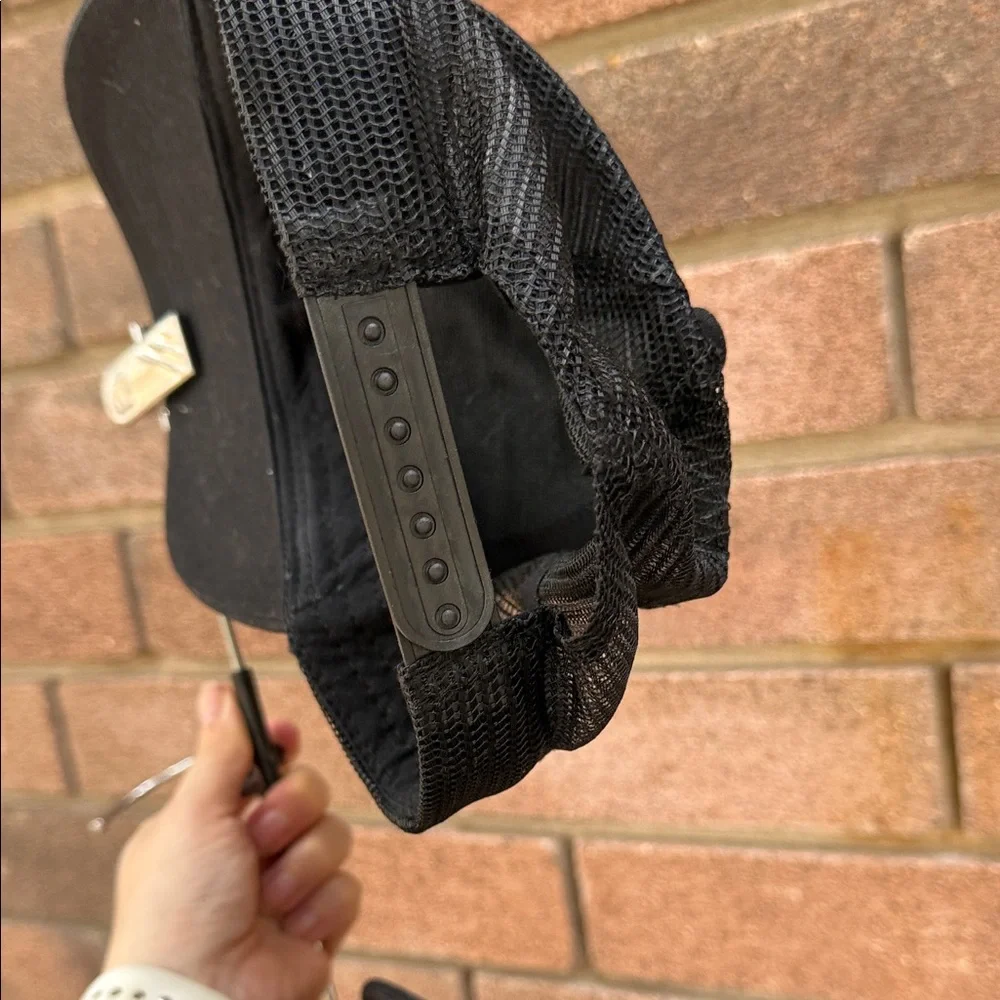 Fabkids Black Mesh Trucker Hats with Colorful Patch Of a Wolf Against a Sunset